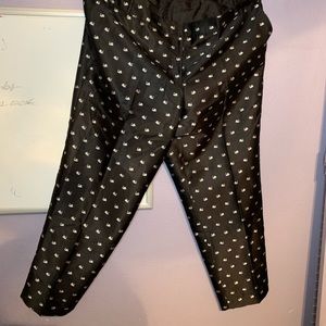 Talbots swan pants